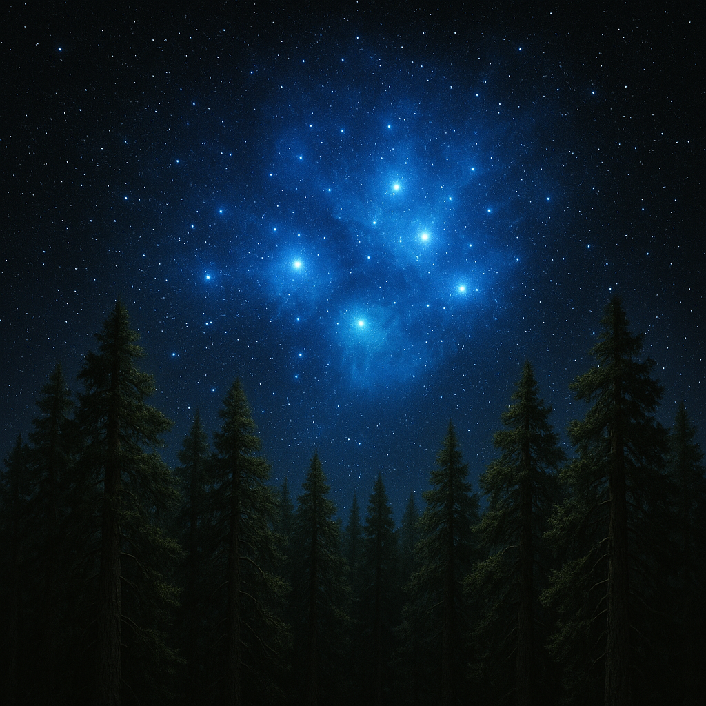 Pleiades Pines — Premium T-Shirt