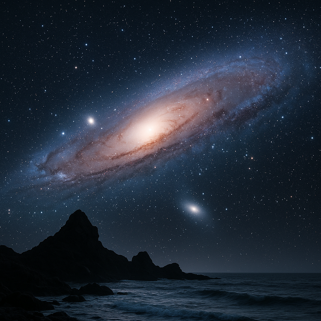 Andromeda's Shore — Premium T-Shirt