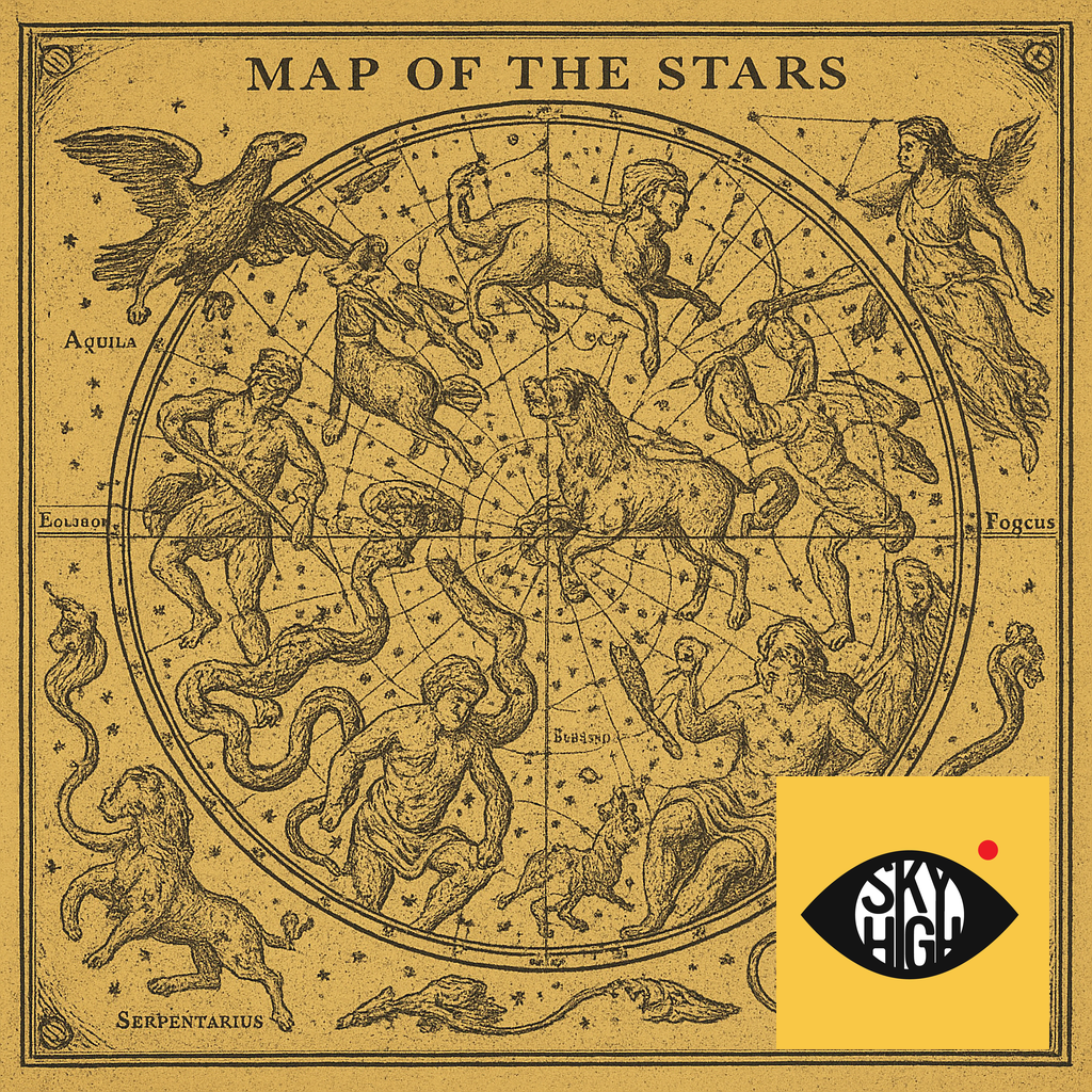 Celestial Cartography — 18th-Century Uranographia Apparel